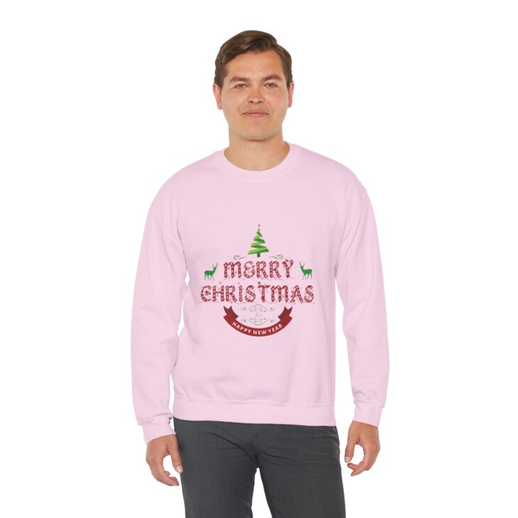 Merry Christmas Unisex Heavy Blend™ Crewneck Sweatshirt - Image 62