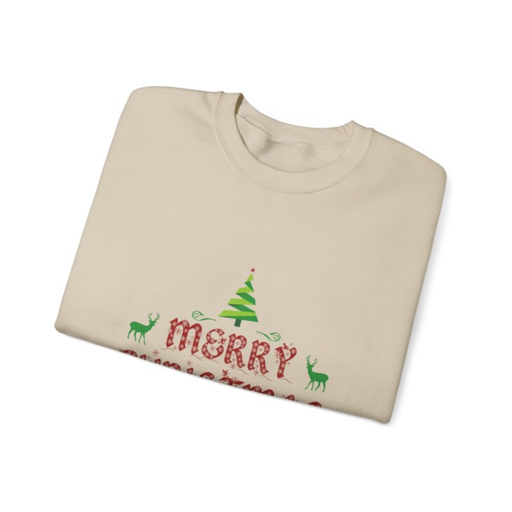 Merry Christmas Unisex Heavy Blend™ Crewneck Sweatshirt - Image 37