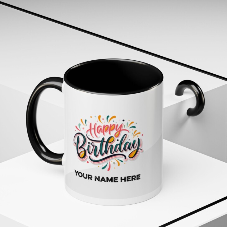 Customized Birthday Coffee Mug (11, 15oz) - Image 7