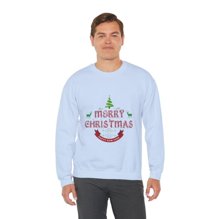 Merry Christmas Unisex Heavy Blend™ Crewneck Sweatshirt - Image 51