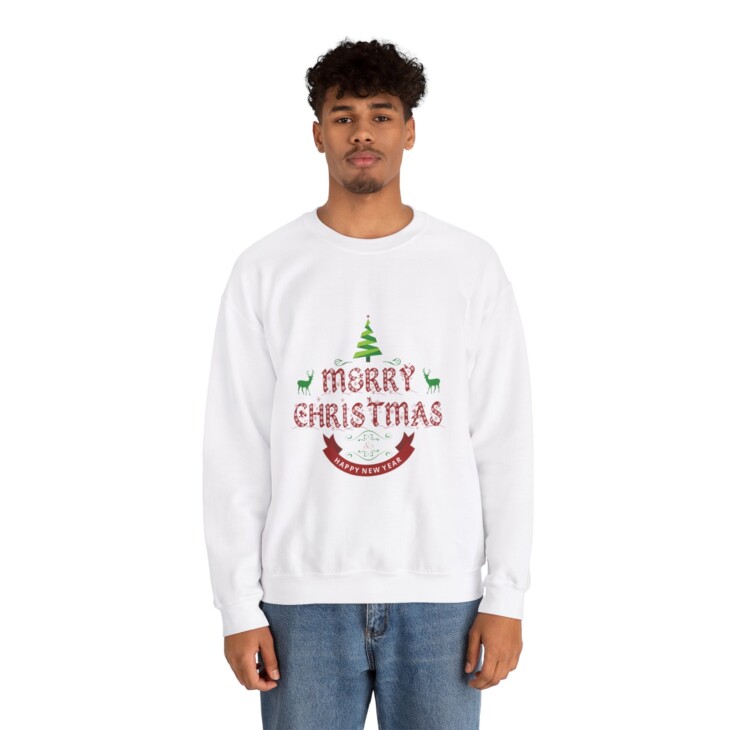 Merry Christmas Unisex Heavy Blend™ Crewneck Sweatshirt - Image 17