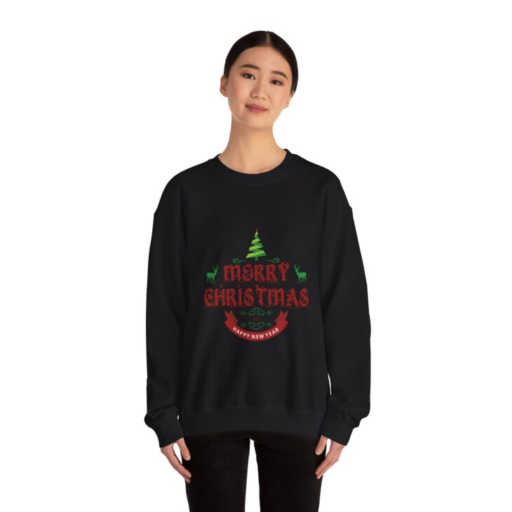 Merry Christmas Unisex Heavy Blend™ Crewneck Sweatshirt - Image 27