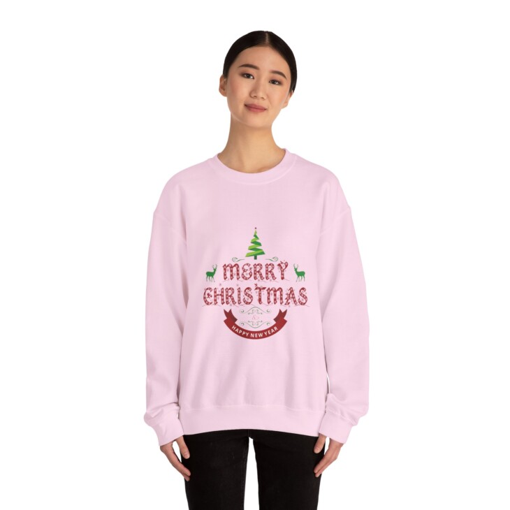 Merry Christmas Unisex Heavy Blend™ Crewneck Sweatshirt - Image 60