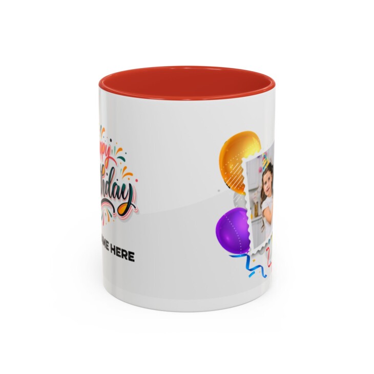 Customized Birthday Coffee Mug (11, 15oz) - Image 2