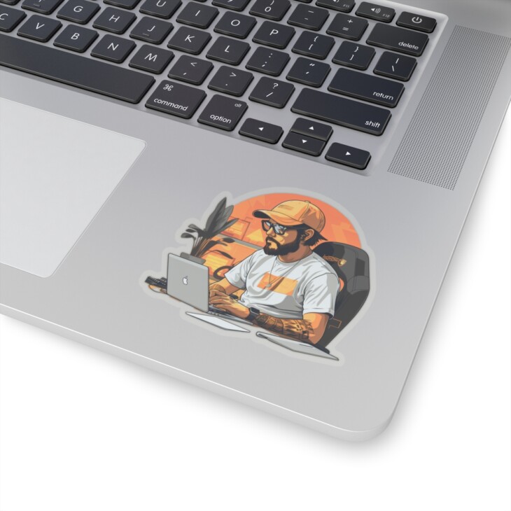 Hacker Illustration Stickers