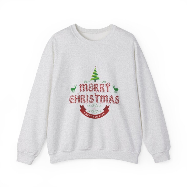 Merry Christmas Unisex Heavy Blend™ Crewneck Sweatshirt - Image 2