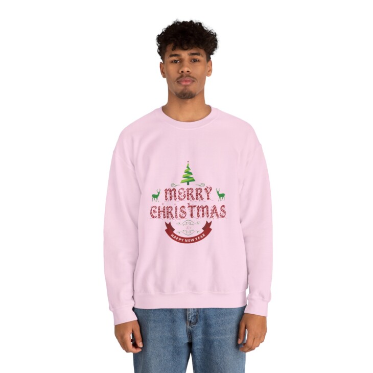 Merry Christmas Unisex Heavy Blend™ Crewneck Sweatshirt - Image 61