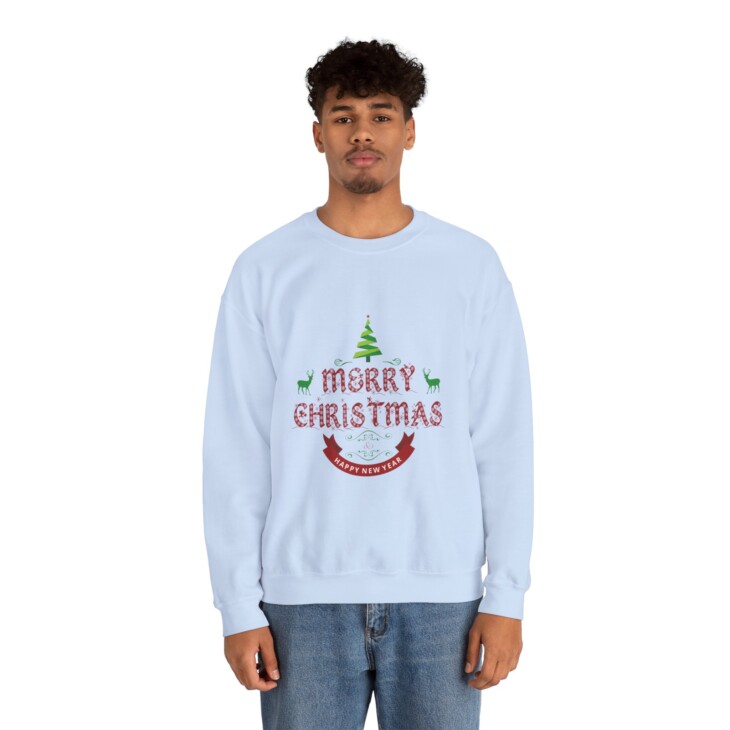 Merry Christmas Unisex Heavy Blend™ Crewneck Sweatshirt - Image 50