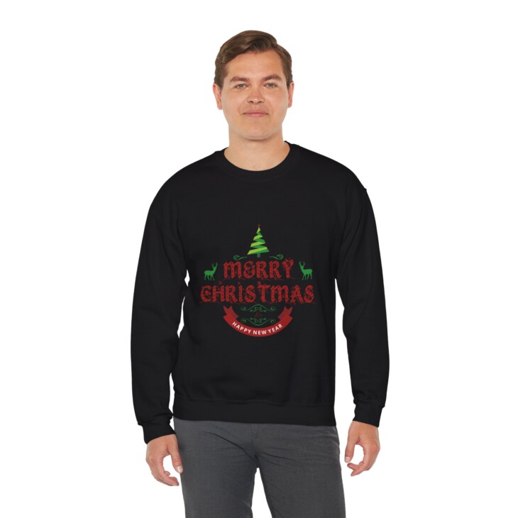 Merry Christmas Unisex Heavy Blend™ Crewneck Sweatshirt - Image 29