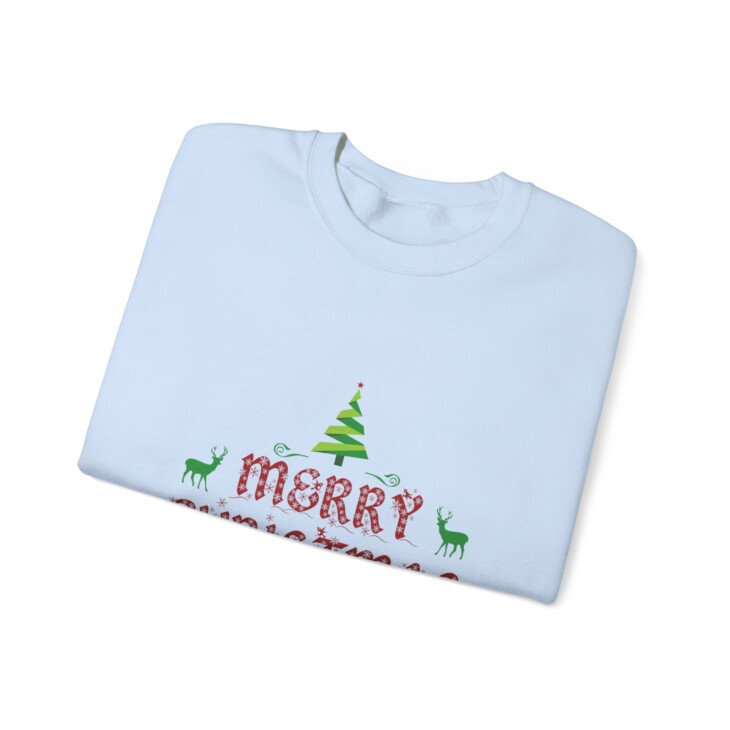 Merry Christmas Unisex Heavy Blend™ Crewneck Sweatshirt - Image 48