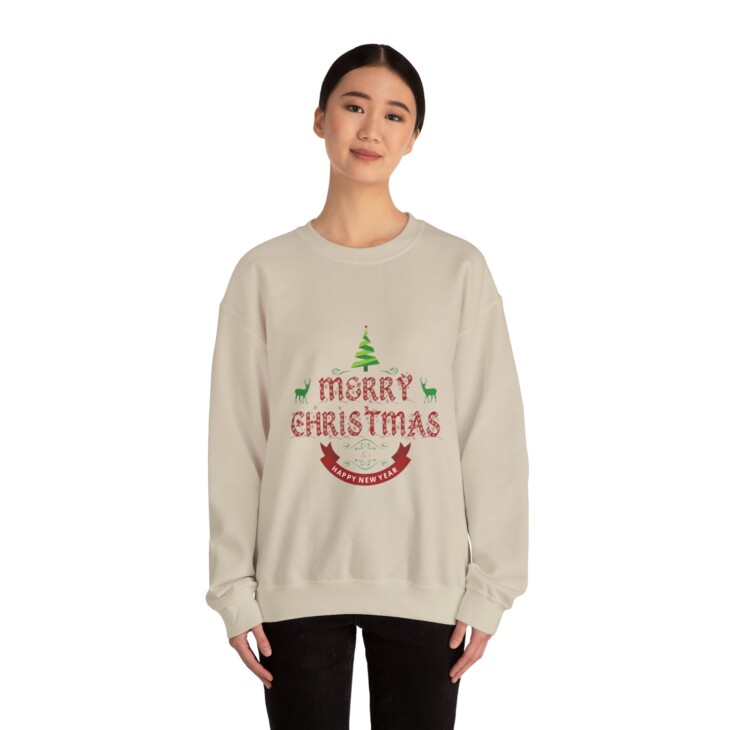 Merry Christmas Unisex Heavy Blend™ Crewneck Sweatshirt - Image 38