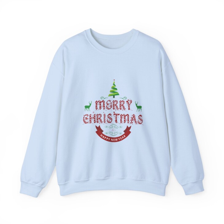 Merry Christmas Unisex Heavy Blend™ Crewneck Sweatshirt - Image 46