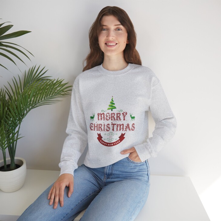 Merry Christmas Unisex Heavy Blend™ Crewneck Sweatshirt