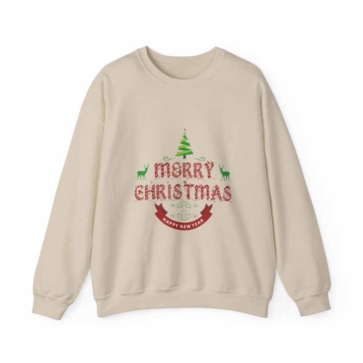 Merry Christmas Unisex Heavy Blend™ Crewneck Sweatshirt - Image 35